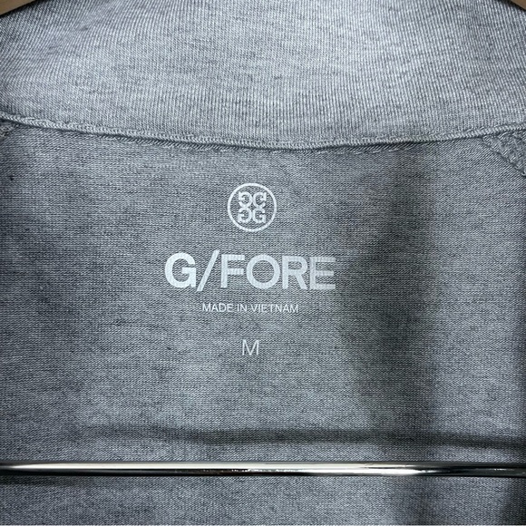 G Fore Quarter Zip 1/3 Gray Men’s Size Medium G/Fore - Picture 13 of 13